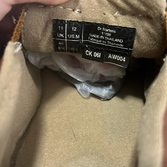 Dr. Martens Brown Leather Slip On Shoes - Picture 5 of 5